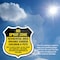 Signmission No Spray Shield Sign No Spray Zone Resid, 4 inch X 4 inch, Vinyl Decal, 2PK SHI-D-2PACK-4-405 - alternate 4