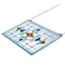 Vevor Stained Glass Tiffany Style Hanging Window Panel with Chain 26 x 16 Inches NC-SG03 - alternate 1
