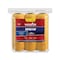 Wooster SUPER/FAB Roller Cover, 1/2 in Thick Nap, 9 in L, Fabric Cover, Gold/Yellow, 3PK R740-9 - alternate 4