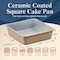 Bakken-Swiss Square Cake Pan, Aluminized Steel, Ceramic Non-Stick, Non-Toxic, Heavy-Duty, Durable, Stylish SBKCRSTBKGLDPAN - alternate 2