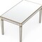 Homeroots 59" Silver Wood Dining Table 633123 - alternate 3