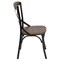 Flash Furniture Advantage X-Back Chair with Metal Bracing and Fruitwood Seat X-BACK-METAL-FW - alternate 7