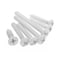 Prime-Line Storm and Screen Door Push Button Handle Set, Interior Latch 1-1/2 in. Hole Center, White K 50822 - alternate 5