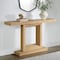 Alaterre Furniture Pismo Solid Wood Console Table 56 in Modern Farmhouse Entryway Table AFTBL-012 - alternate 8