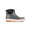 Dryshod Flex Ankle Height Rubber Deck Boots, Waterproof, Boating, Fishing, Grey / Orange, Size 12 SMX-MA-GY-012 - alternate 1