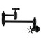 Kingston Brass Wall Mount Pot Filler Faucet, Matte Black KS3100NX - alternate 1