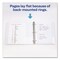 Avery Durable View Binder with DuraHinge and EZD Rings, 3 Rings, 1.5" Capacity, 11 x 8.5, White, 12PK 09401CT - alternate 5