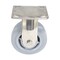 Vestil Thermoplastic Rubber Rigid Caster 5 In. Diameter x 2 In. Width 500 Lb. Capacity Gray CST-E-SS-5X2TPR-R - alternate 4