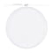Smarty Had A Party White Flat Round Disposable Plastic Dinnerware Value Set, 240PK 830-WH-VP-CASE - alternate 9