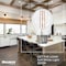 Bulbrite LED Filament, 7 Watt Dimmable A15 Light Bulb, Clear Glass Finish, E26 Base, 3000K, 800 Lumens, 4PK 862058 - alternate 8