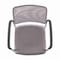 Flash Furniture Jana Comfort Gray Mesh Stackable Steel Side Chair with Arms GO-516-2-GRY-GG - alternate 4