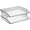 Acrimet Facility 2 Tier Letter Tray Side Load Letter Size A4 Desktop File Organizer Plastic Smoke 253.1 - alternate 4