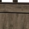 Homeroots 38" Dark Brown Single Drawer Combo Dresser 478399 - alternate 3