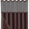 Homeroots Brown Modern Grid Shower Curtain and Liner Set 399757 - alternate 4