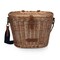 Picnic Time Family Of Brands Cambridge Bicycle Basket, Natural Wicker 125-00-173-000-0 - alternate 1