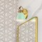 Jonathan Y Phineas 7" 1-Light Adjustable Farmhouse Bohemian Iron LED Vanity Light, Mint Green/Brass Gold JYL1114D - alternate 7