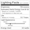 Luxrite A15 Edison LED Bulb, 60W Equivalent, 8.5W, Dimmable, 3500K Natural White, Enclosed Fixture, 12PK LR21692 - alternate 5