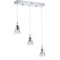 Jonathan Y Alain 19.5" 3-Light Adjustable Cascading Metal Integrated Linear LED Pendant, Chrome JYL7037A - alternate 6