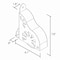 Quiet Glide 8.06 ft. White Oak Sunburst Wheel Polished Chrome Rolling Hook Removable Ladder, 12 ft. Rail QG.510-8WO-12-H.04 - alternate 5