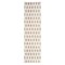 World Rug Gallery Scandinavian Arrow Shag Runner Rug 2 ft 3 in x 8 ft Beige WR126BEIGE2X8 - alternate 6