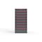 Strong Hold 9 drawer cabinet - (9x 5ft) - Red accents - Keyed Different S3060-PPDAS-0905DS - alternate 1