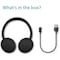 Signify H5209 Wireless Headphones, Dynamic Bass 65 H Battery Life Fast Charge TAH5209BK/00 - alternate 2
