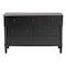Baxton Studio Braith Farmhouse Black Spindle Wood 7-Drawer Dresser 258-14248-ZORO - alternate 4