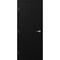 Sartodoors Firerated 90 Min Interior Door, 1888 Matte Black, Single Flush Panel Metal Frame Handle 36 x 80 Ri FIRERATED1888ID-BLK-36-RH-O - alternate 1