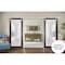 Sartodoors Sliding Double Lite 36x80 Planum 2102 Chocolate Ash 13' Rails Hangers Stops Hardware Set Modern Core PLANUM2102DB-CA-36 - alternate 5