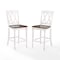 Crosley Shelby 2-Piece Counter Height Bar Stool Set CF501024-WH - alternate 5