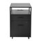 Homeroots 16" Black Wood Drawer Filing Cabinet 723071 - alternate 7