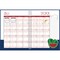 House Of Doolittle Academic Monthly Planner, Seasonal, 12 Months, Jul-Jun, 7 in x 10 in, Bright Blue Cover 2395-08 - alternate 1