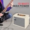 Pyle Portable Electronic Guitar Amplifier - 5 in High-Definition Speaker with Volume, Bass, and Treble PGTAMPL232 - alternate 2