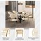 Leisuremod Bella Collection Modern Dining Chair in Off White, 2PK BC21OW2 - alternate 4