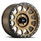 Method Race Wheels 16X8 NV 6X5.5 4.5IN B/S 0 O/S BRONZE/BLACK STREET LOC MR30568060900 - alternate 1