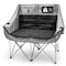 Serenelife Camping Loveseat for Couples, Friends & Families, Double Camping Chair, Foldable Two Person Camping SLCPLSGY - alternate 1