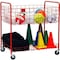 Champion Sports Back Ease Storage Sports Cart, 2 Level OCLX - alternate 1