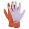 Gloveworks By Ammex Ultra Industrial Flock-Lined Nitrile Disposable Gloves, Medium, 8 mil Thick, 9.06" L, Orange, 500PK GWUOFN44050 - alternate 5