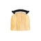 Holland Bar Stool Co 400 Jackie 18" Chair with Black Wrinkle Finish and Natural Maple Seat 40018BWNatMpl - alternate 2