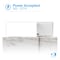 Infibrite Single Color 2x4 5200 / 6500 / 7800 Lumen 0-10V Adjustable Watt Backlit Panel Light, 4PK IB-019-5-MW-10V-4PK - alternate 5