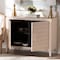 Baxton Studio Nira Faux Shagreen Storage Cabinet 263-14503-ZORO - alternate 4