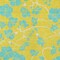 Homeroots 9' X 12' Yellow And Aqua Floral Washable Indoor Outdoor Area Rug 600058 - alternate 6