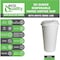Ecoquality 20oz White Hot Drink Coffee Cups with White Dome Lids - For Coffee Shops, and Latte, 100PK EQ20WHTPCWDL-100 - alternate 3