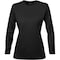 Ironwear Elastex Women's Breathable V-Neck Long Sleeve T-Shirt, Black, Large 7120-B-LG - alternate 1