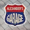 Signmission Alexander's Garage, 18 Inch X 18 Inch, Plastic Sign SHI-P-18-383-ALEXANDER - alternate 3