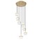 Z-Lite Renaud Modern Gold 7 Light Chandelier 827P6-7R-MGLD-LED - alternate 6