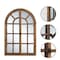 Homeroots 36" Brown Arch Wood Framed Standing Mirror 565122 - alternate 3