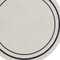 Homeroots 6' Ivory And Black Round Indoor Outdoor Area Rug 545971 - alternate 4