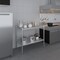 Amgood 2 Tier Galvanized Steel Dry Storage Unit. 24 in. x 43 in. x 38 in. 2GS-2443-Z - alternate 5