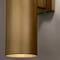 Vaxcel Chiasso 2-Light Warm Brass Outdoor Wall Sconce Aluminum Shade Wall Mount Fixture T0789 - alternate 4